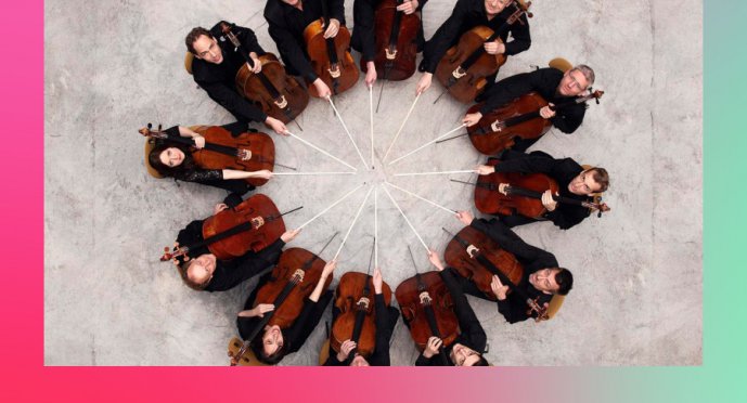 Los 12 cellistas de la Filarmónica de Berlín