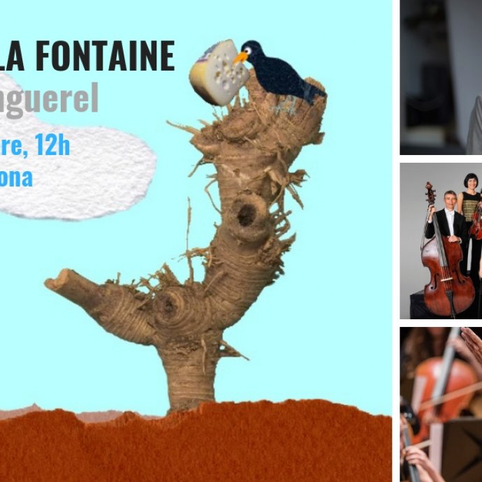 Les faules de La Fontaine arriben aquest dissabte al Petit Palau amb música de Xavier Benguerel