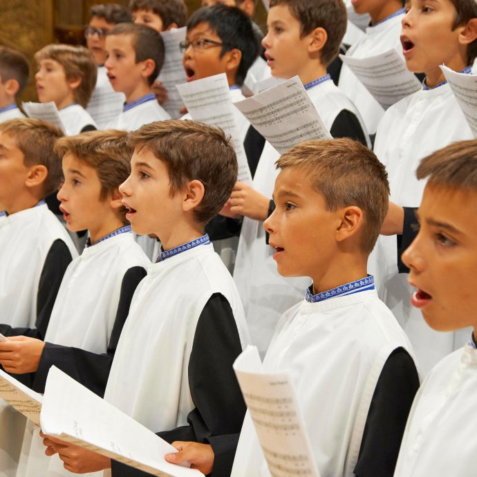 La Escolanía de Montserrat y La Grande Chapelle actúan por primera vez juntos en el Palau de la Música Catalana con un concierto protagonizado por autores catalanes del Barroco