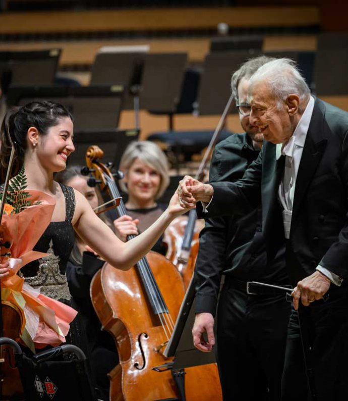 El retorno de Zubin Mehta emociona a L'Auditori