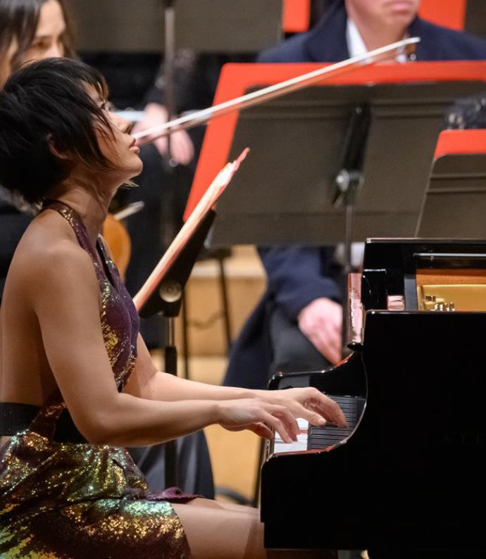 Quina nit tan excepcional amb Yuja Wang!